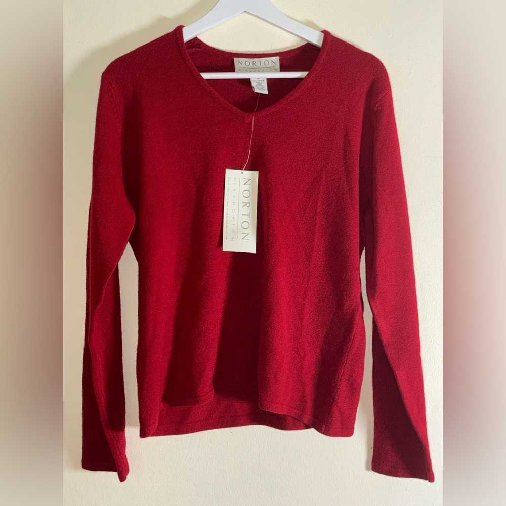 Norton McNaughton Rich Red Knitwear